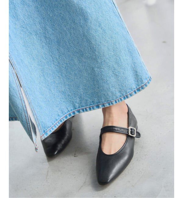  「《追加》レザーソフトメリージェーン」|その他|ブラック A