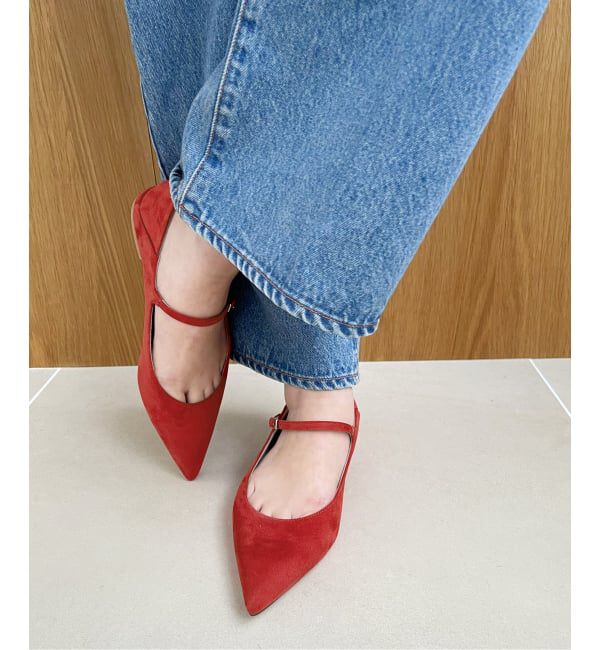  「《追加》ポインテッドワンストラップフラット」|その他|