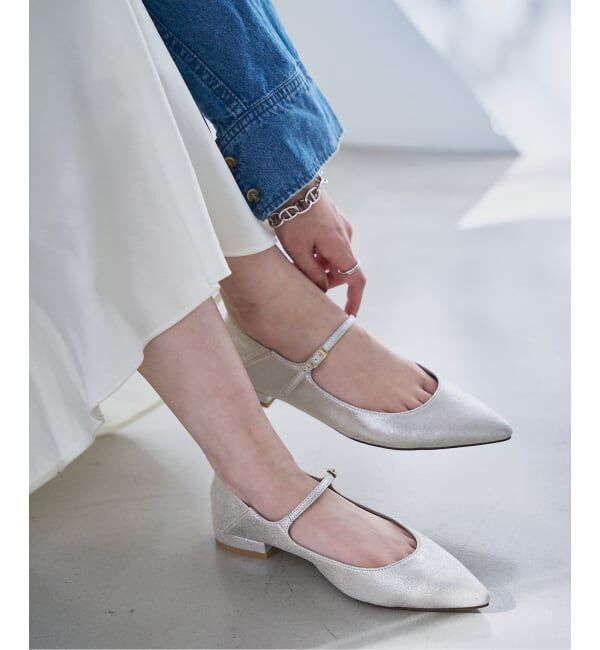  「《追加》ポインテッドワンストラップフラット」|その他|