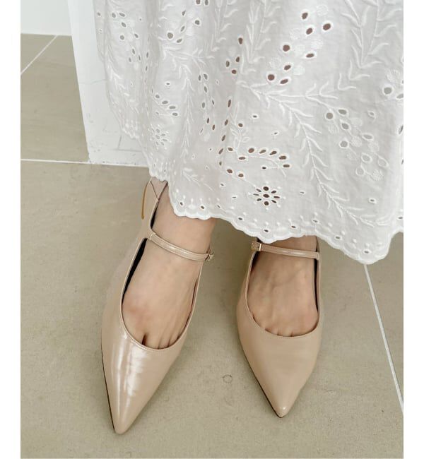  「《追加》ポインテッドワンストラップフラット」|その他|