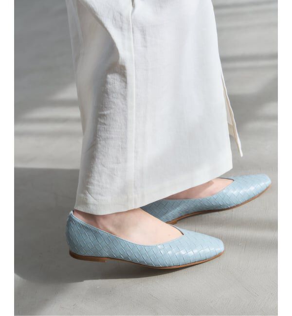  「≪追加≫スクエアVカットフラット」|その他|ブルー