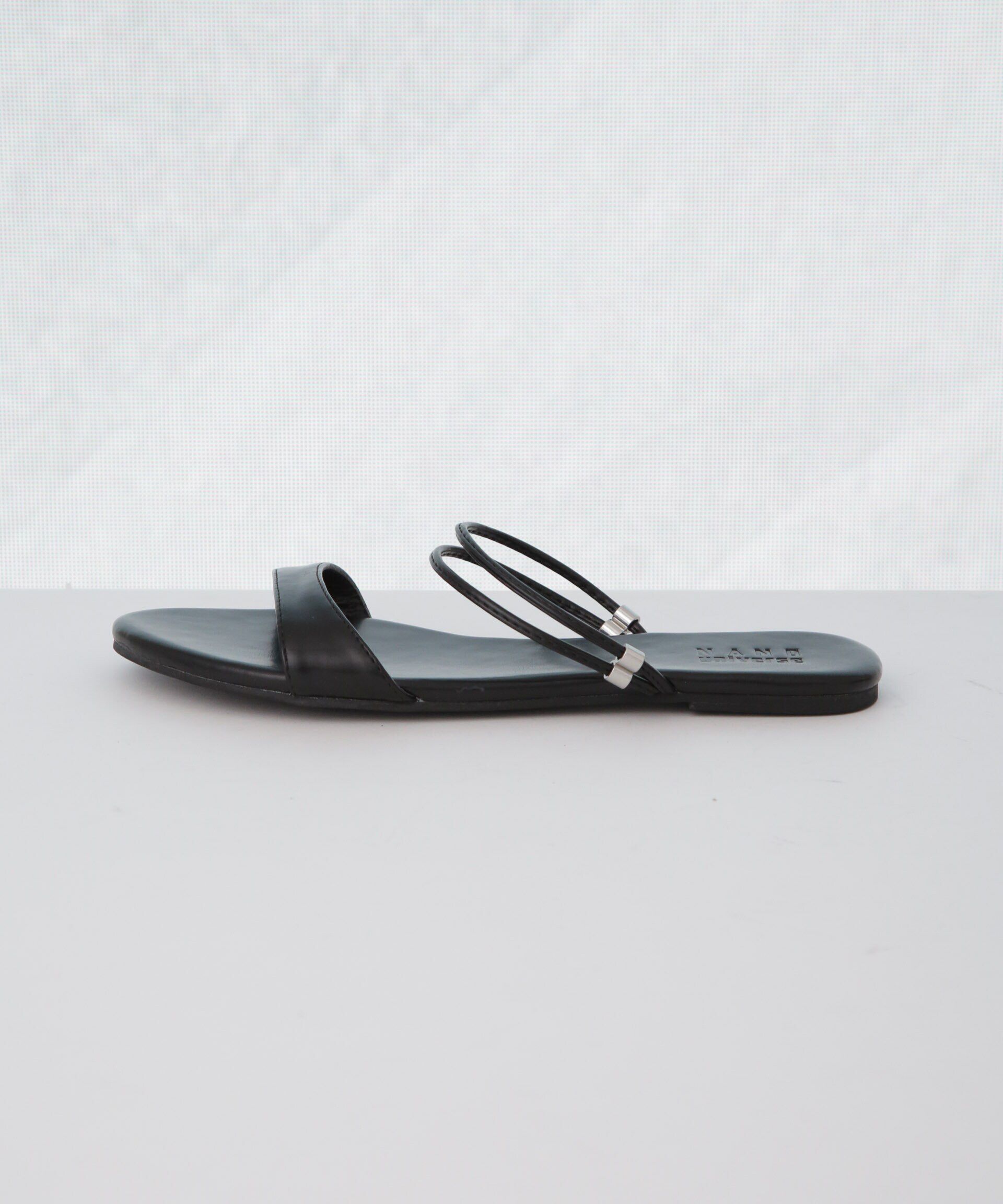 nano･universe「3wayストラップフラットサンダル」|サンダル|