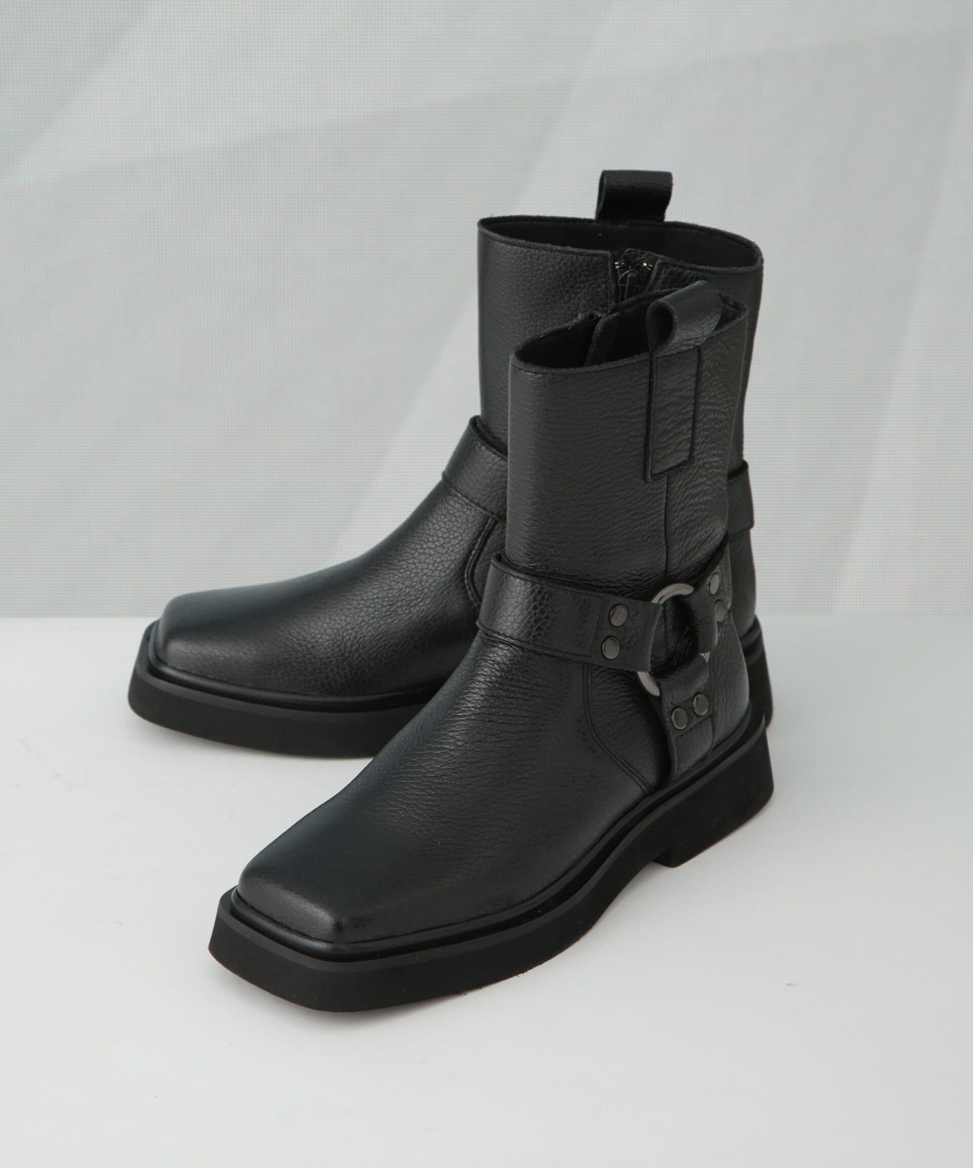 nano･universe「LAST STUDIO/エンジニアブーツ」|ショートブーツ|