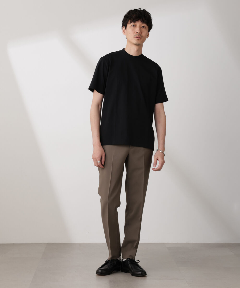 nano･universe「ジャケT(R) クルーネック 半袖」|Tシャツ・カットソー|