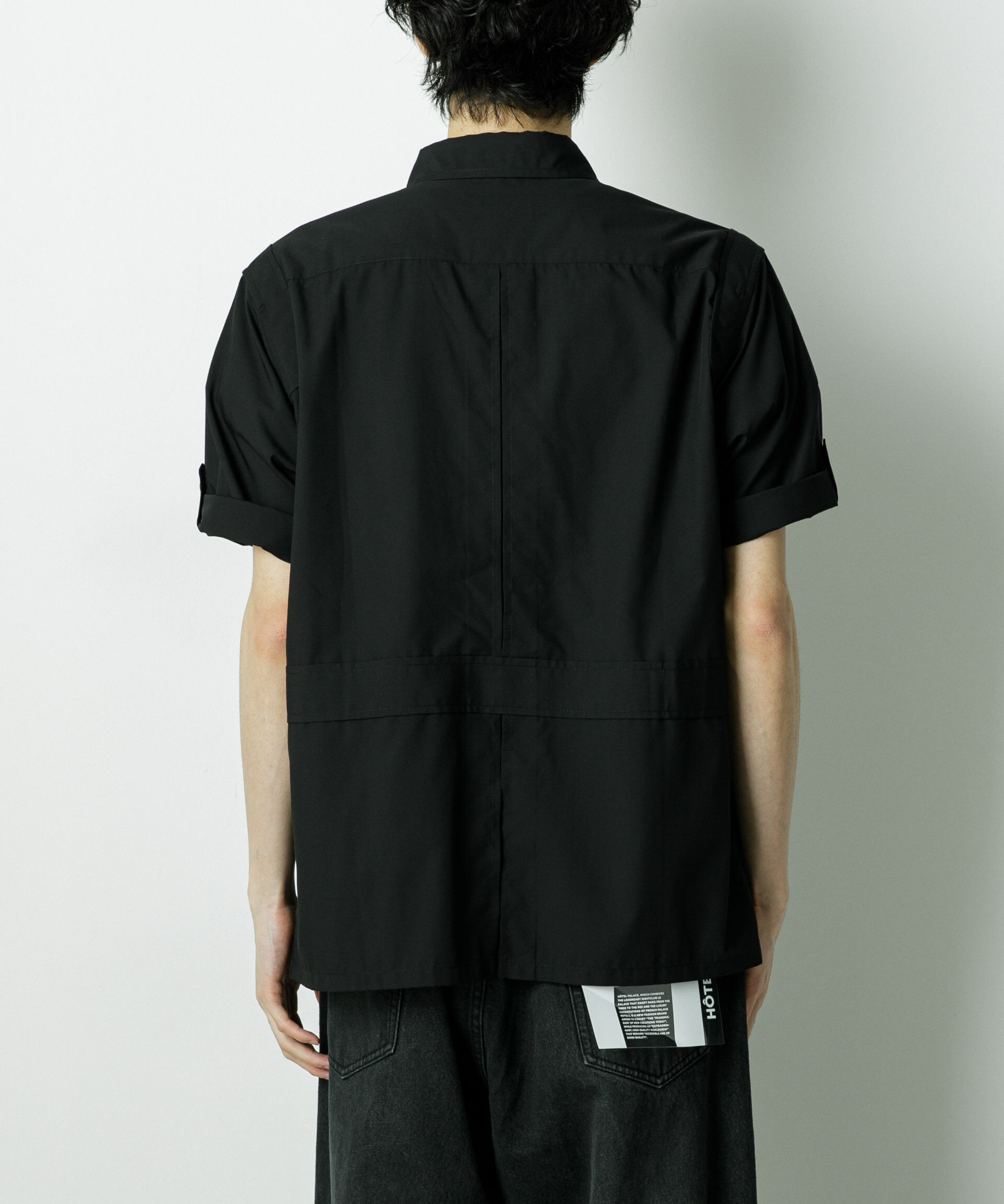 nano･universe「｢HOTEL PALACE｣TRポプリンサファリシャツ」|シャツ・ブラウス|