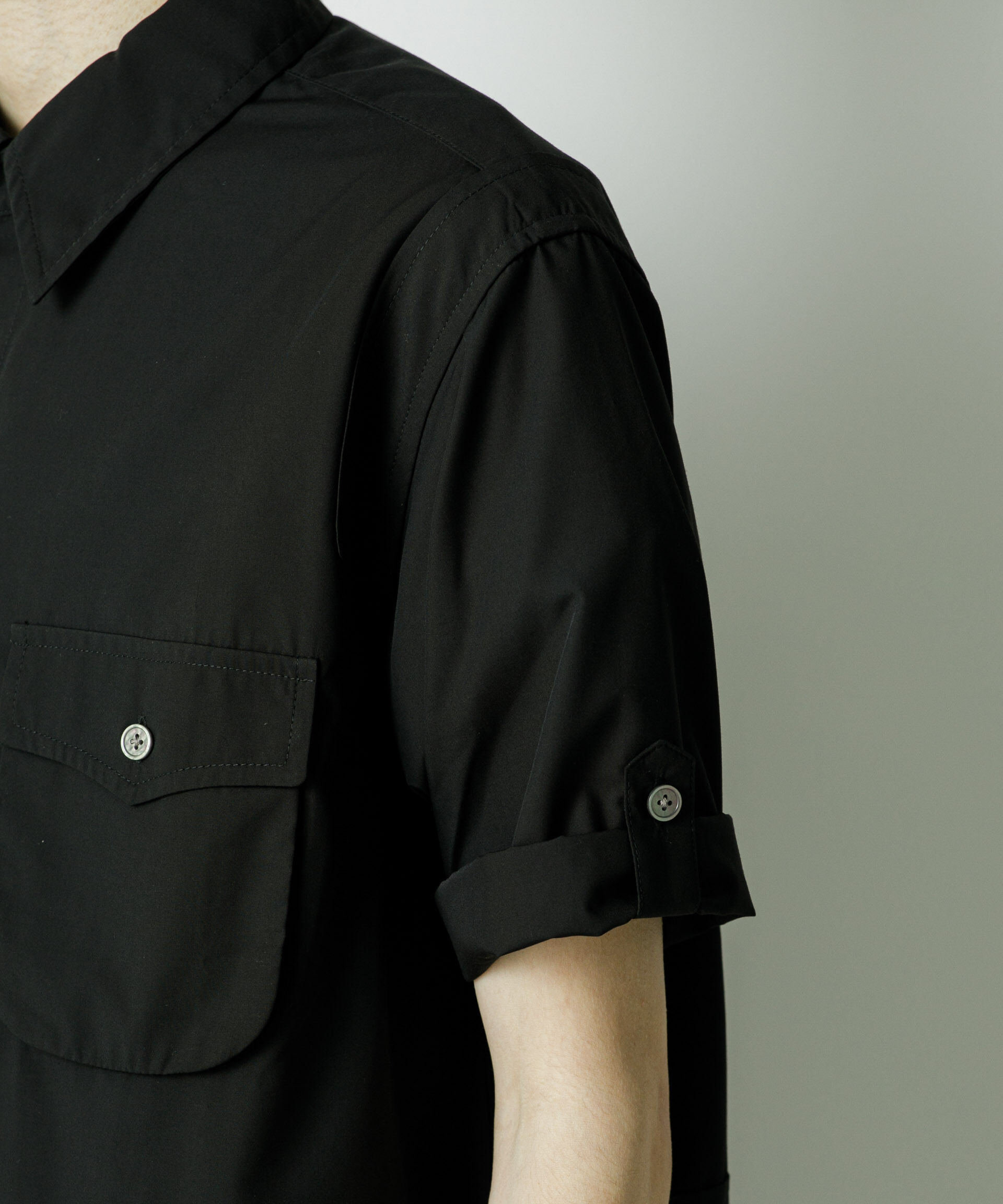 nano･universe「｢HOTEL PALACE｣TRポプリンサファリシャツ」|シャツ・ブラウス|