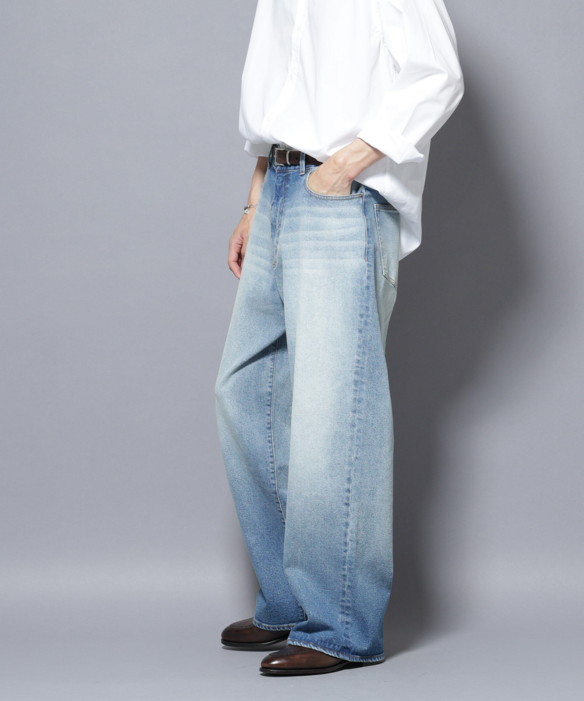 nano･universe「｢MC｣&rdquo;TIMELESS WARDROBE&rdquo; リラックスフィットデニム 252」|チノ|