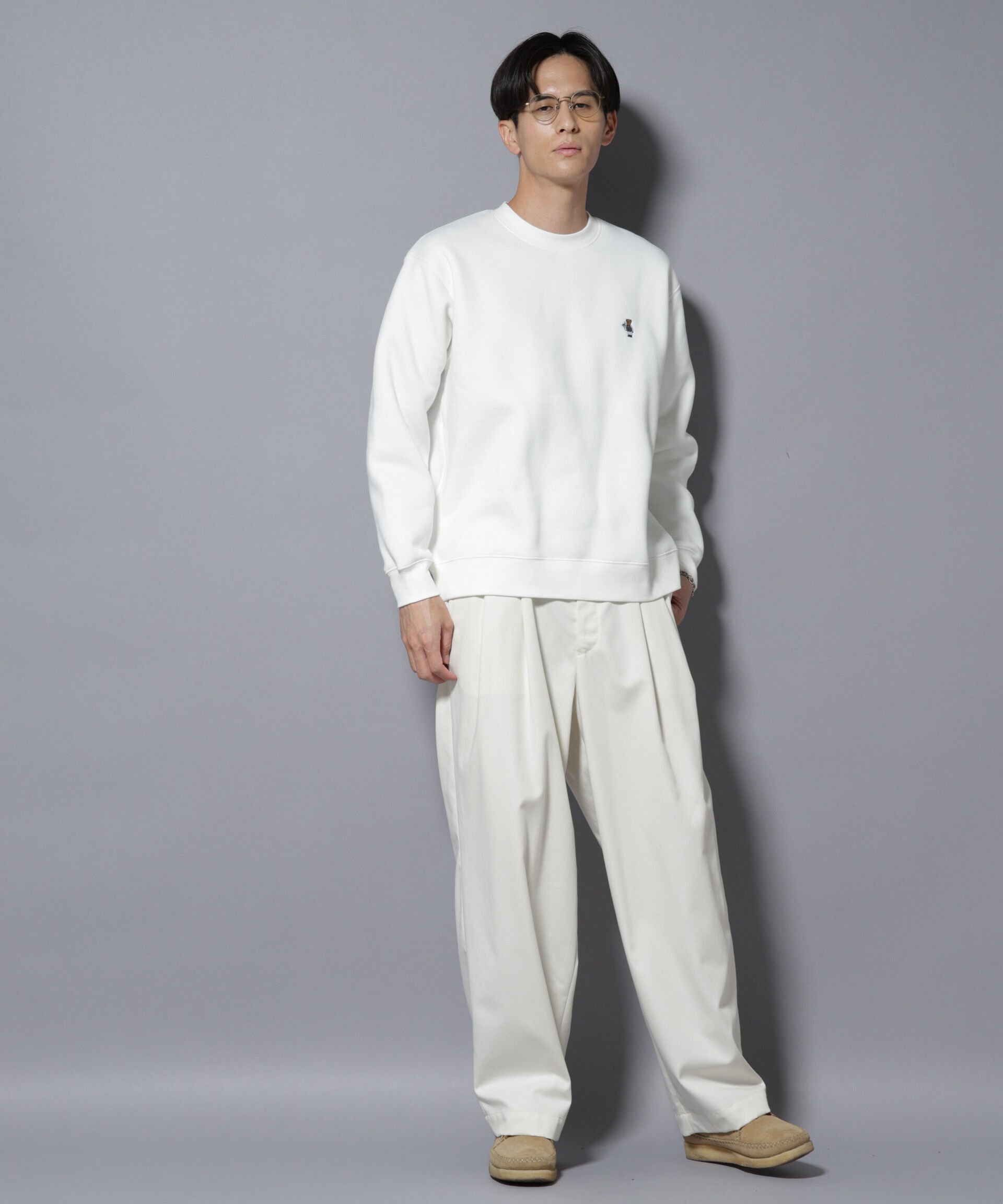 nano･universe「ナノベア 裏起毛スウェット レストラン」|Tシャツ・カットソー|