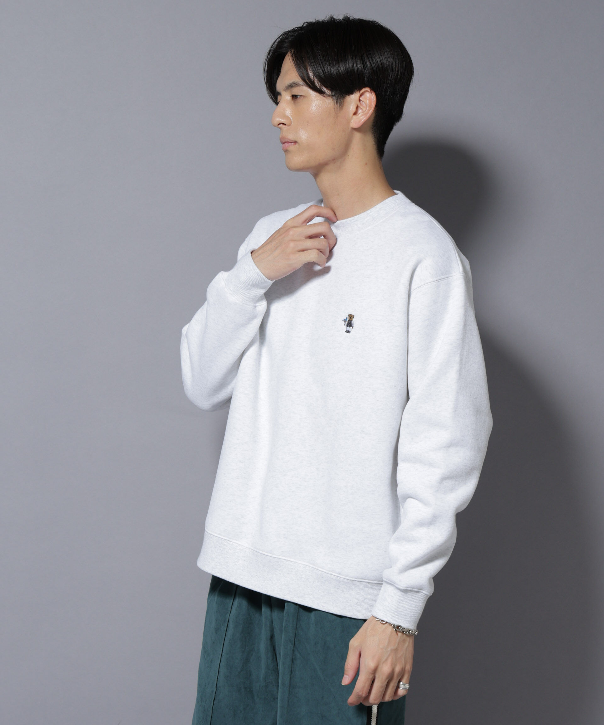 nano･universe「ナノベア 裏起毛スウェット レストラン」|Tシャツ・カットソー|