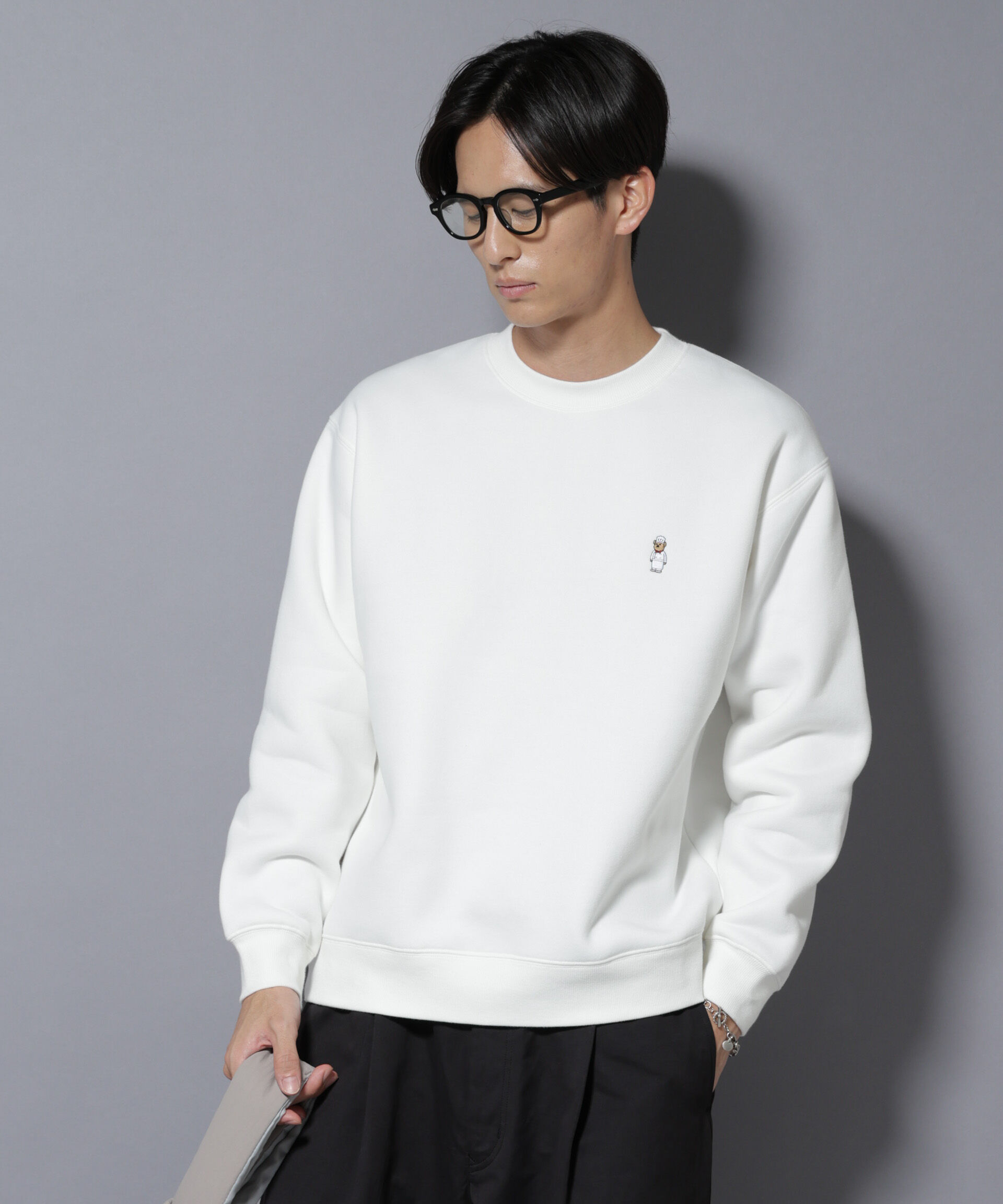 nano･universe「ナノベア 裏起毛スウェット レストラン」|Tシャツ・カットソー|