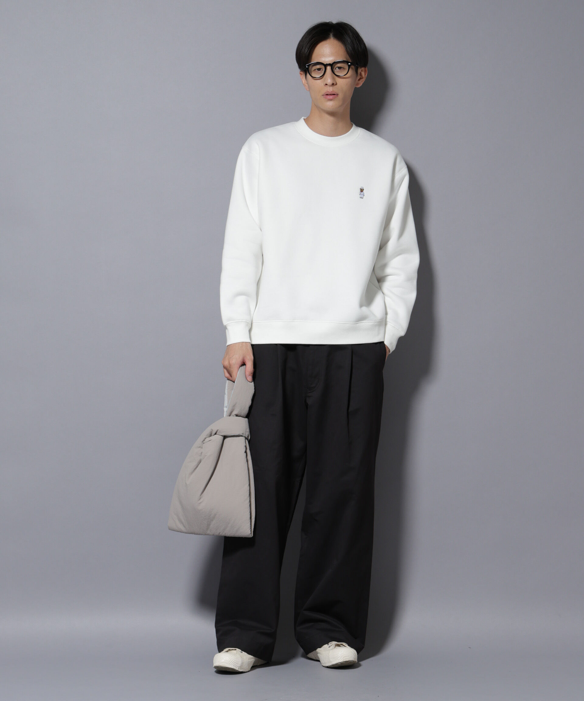 nano･universe「ナノベア 裏起毛スウェット レストラン」|Tシャツ・カットソー|