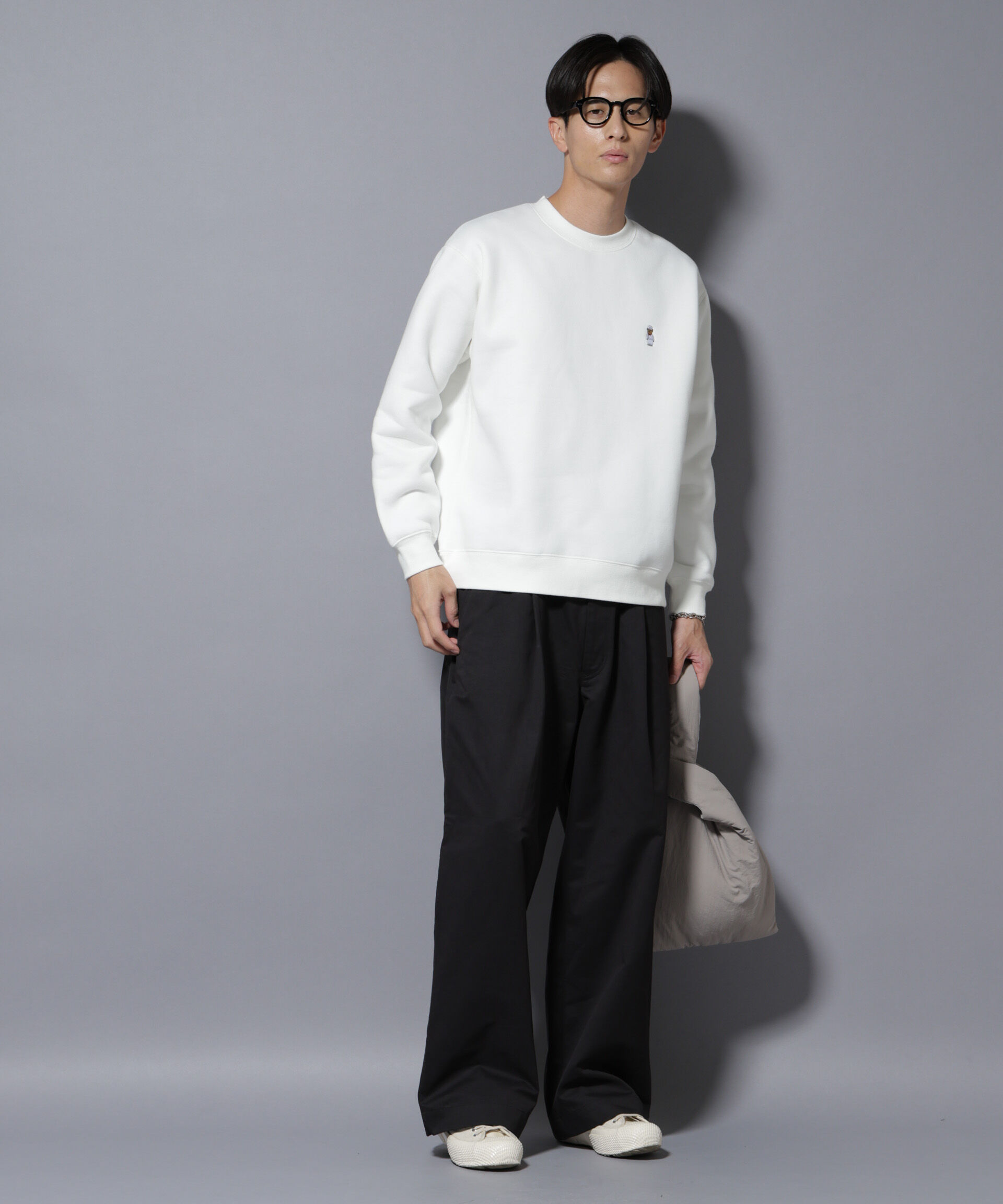 nano･universe「ナノベア 裏起毛スウェット レストラン」|Tシャツ・カットソー|