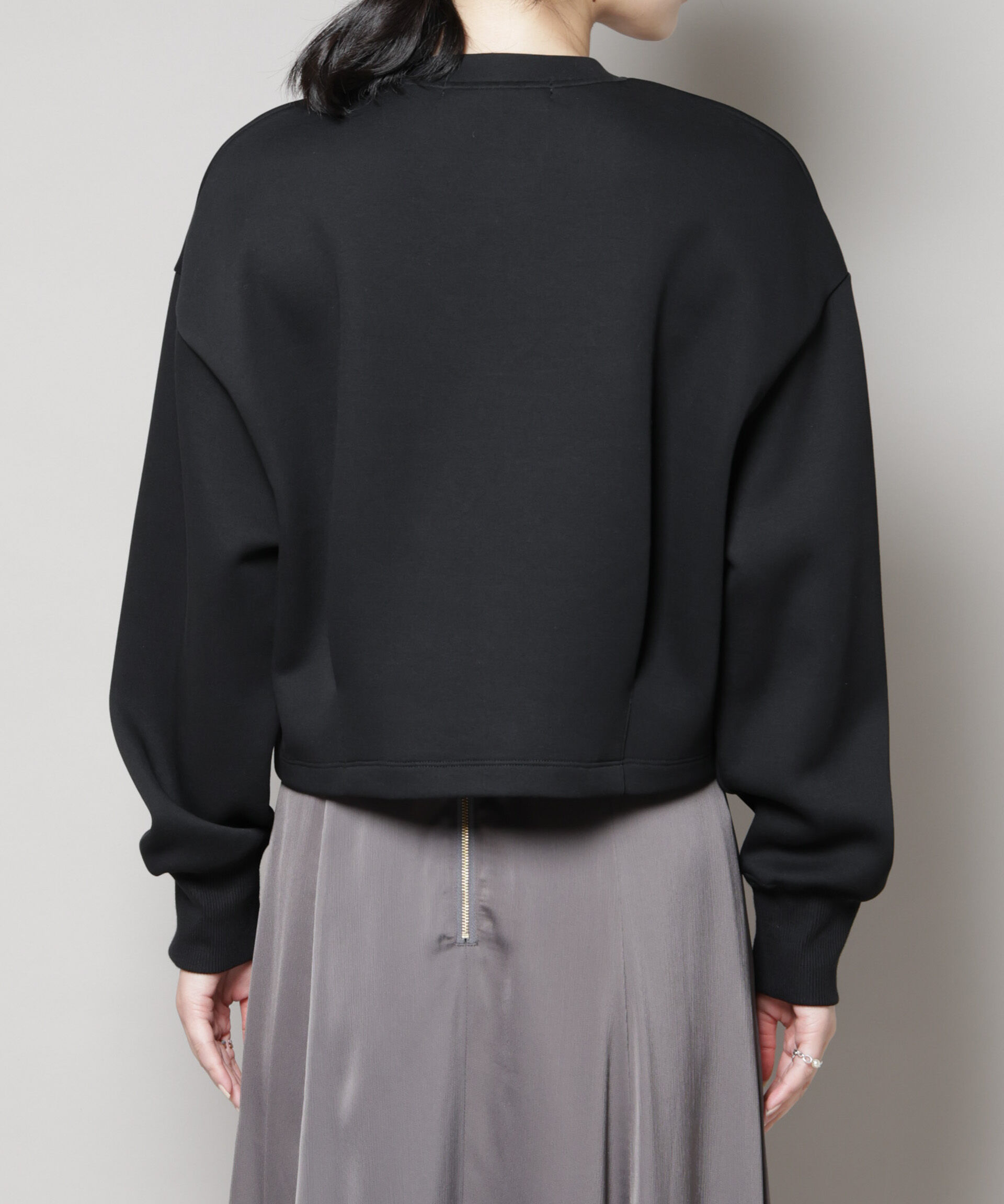 nano･universe「ダンボールタックカーディガン」|Tシャツ・カットソー|