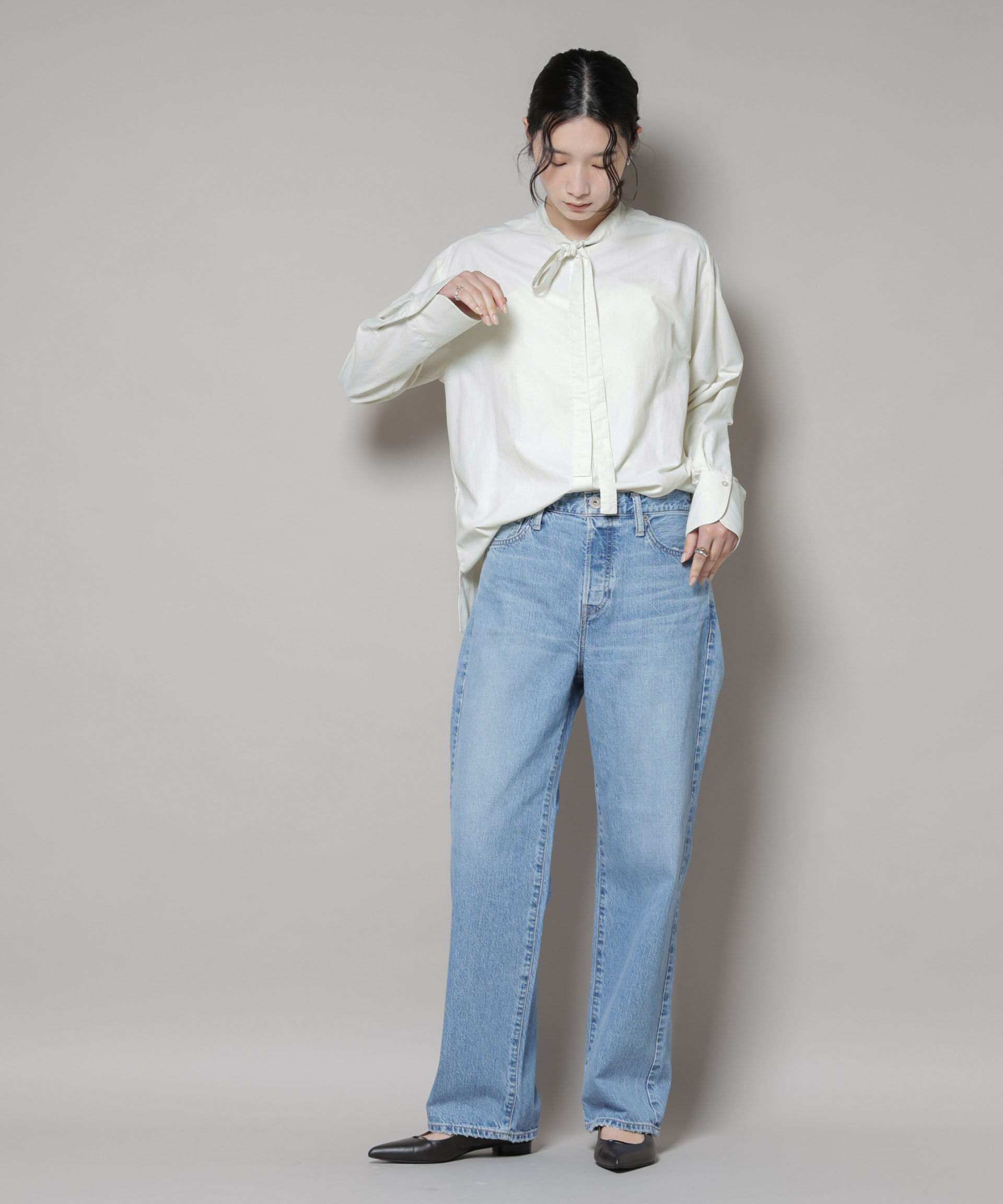 nano･universe「チンツボウタイシャツ」|シャツ・ブラウス|