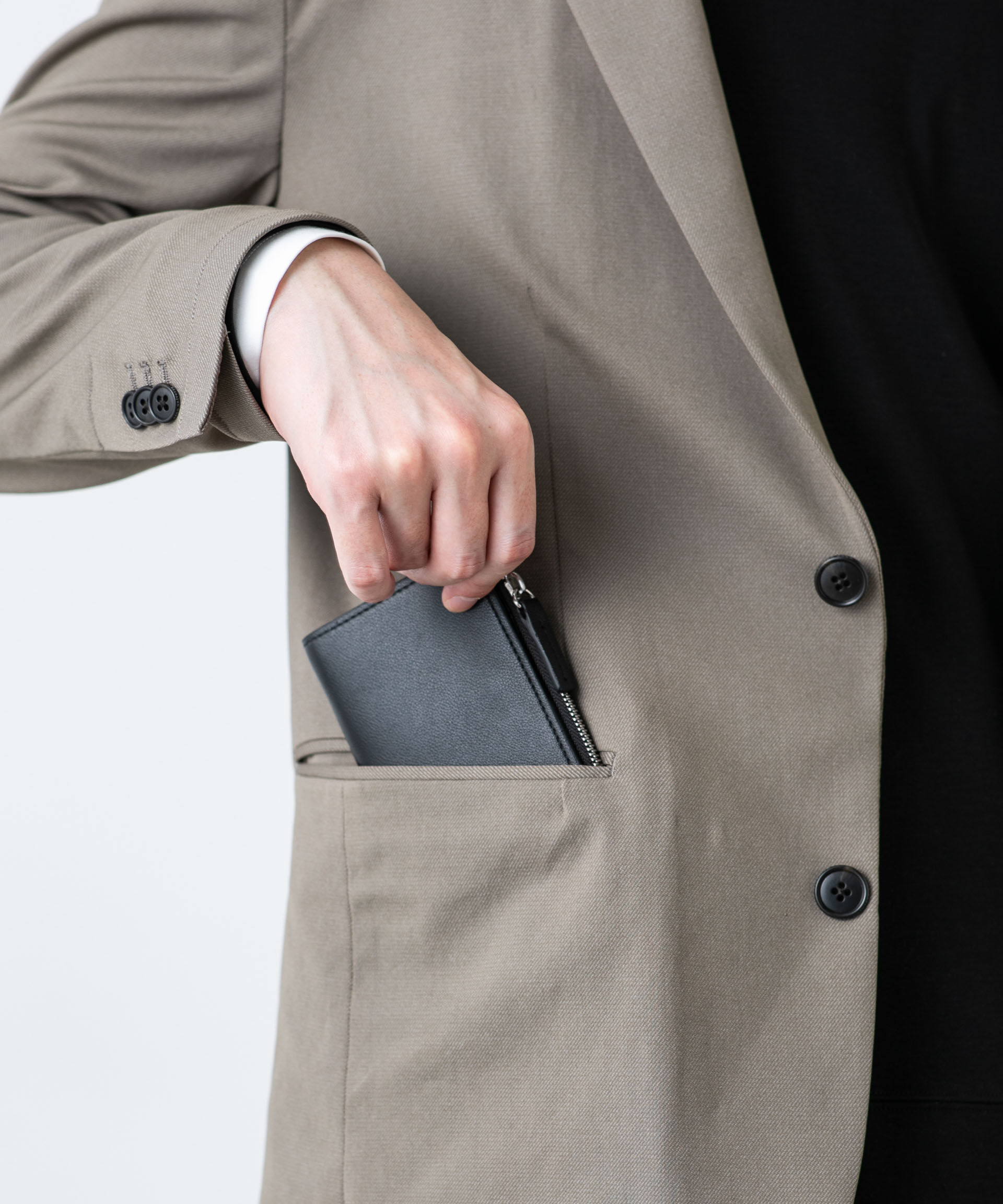 nano･universe「WEB限定/フェイクレザーコンパクトウォレット」|財布|