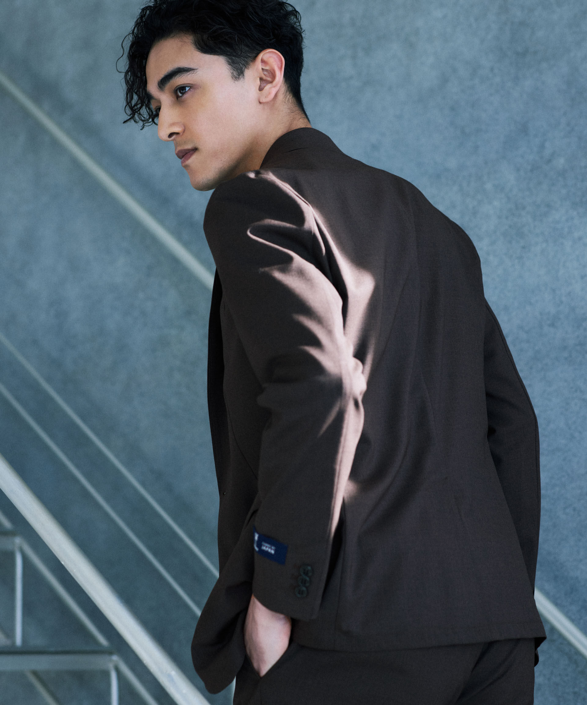 nano･universe「｢DamerinoSelect｣JAPANfabricウールストレッチジャケット（セットアップ可）」|スーツ|