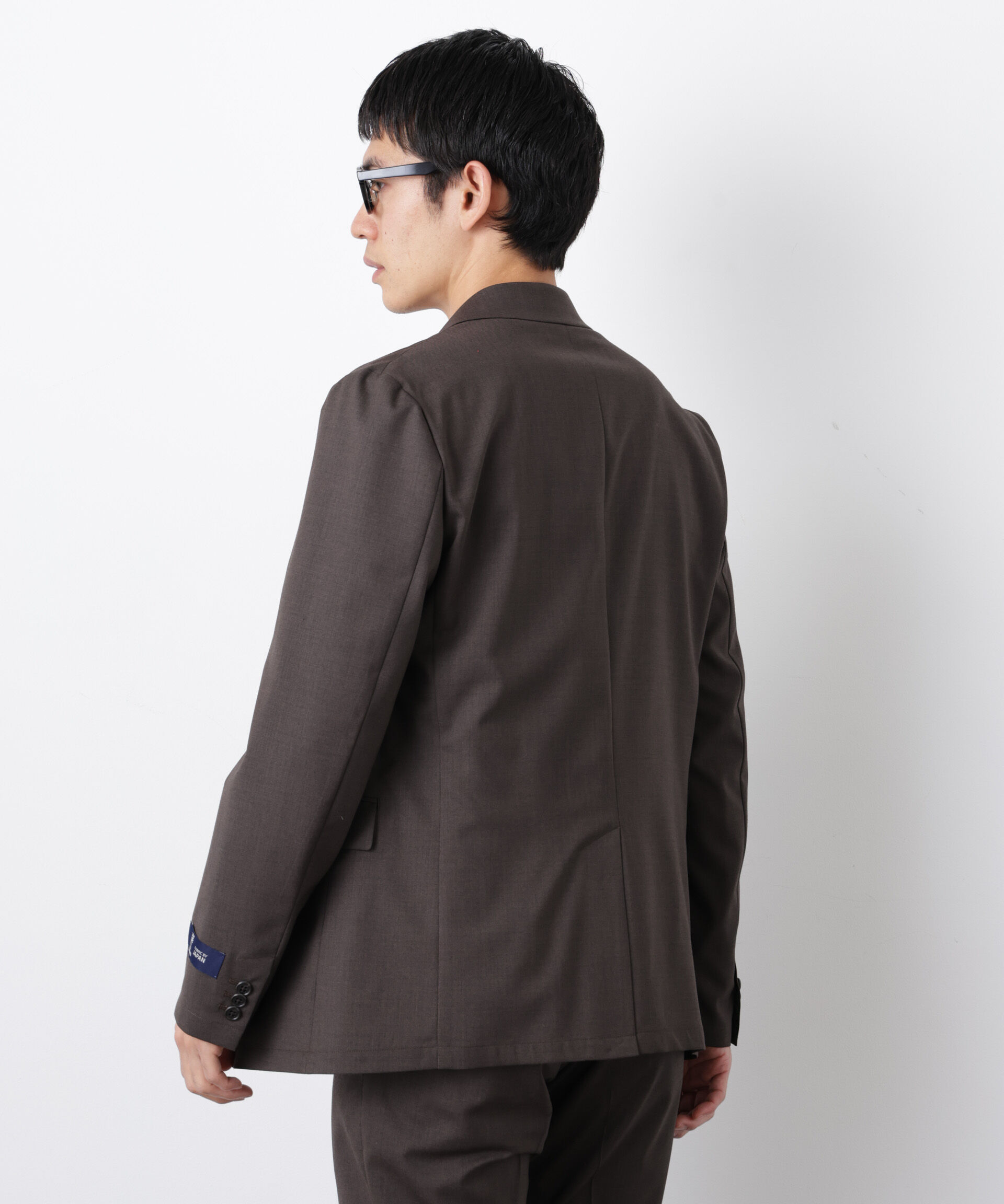 nano･universe「｢DamerinoSelect｣JAPANfabricウールストレッチジャケット（セットアップ可）」|スーツ|