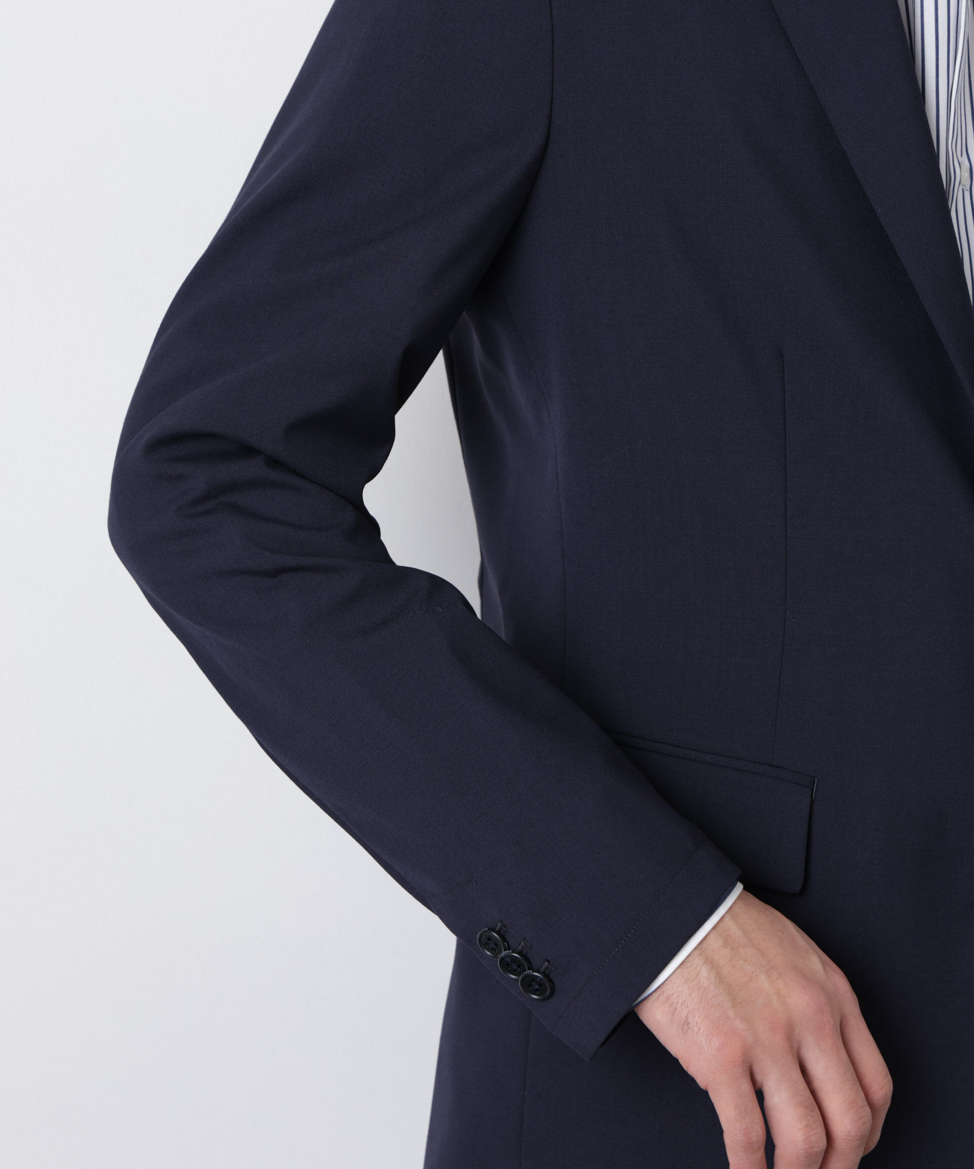 nano･universe「｢DamerinoSelect｣JAPANfabricウールストレッチジャケット（セットアップ可）」|スーツ|