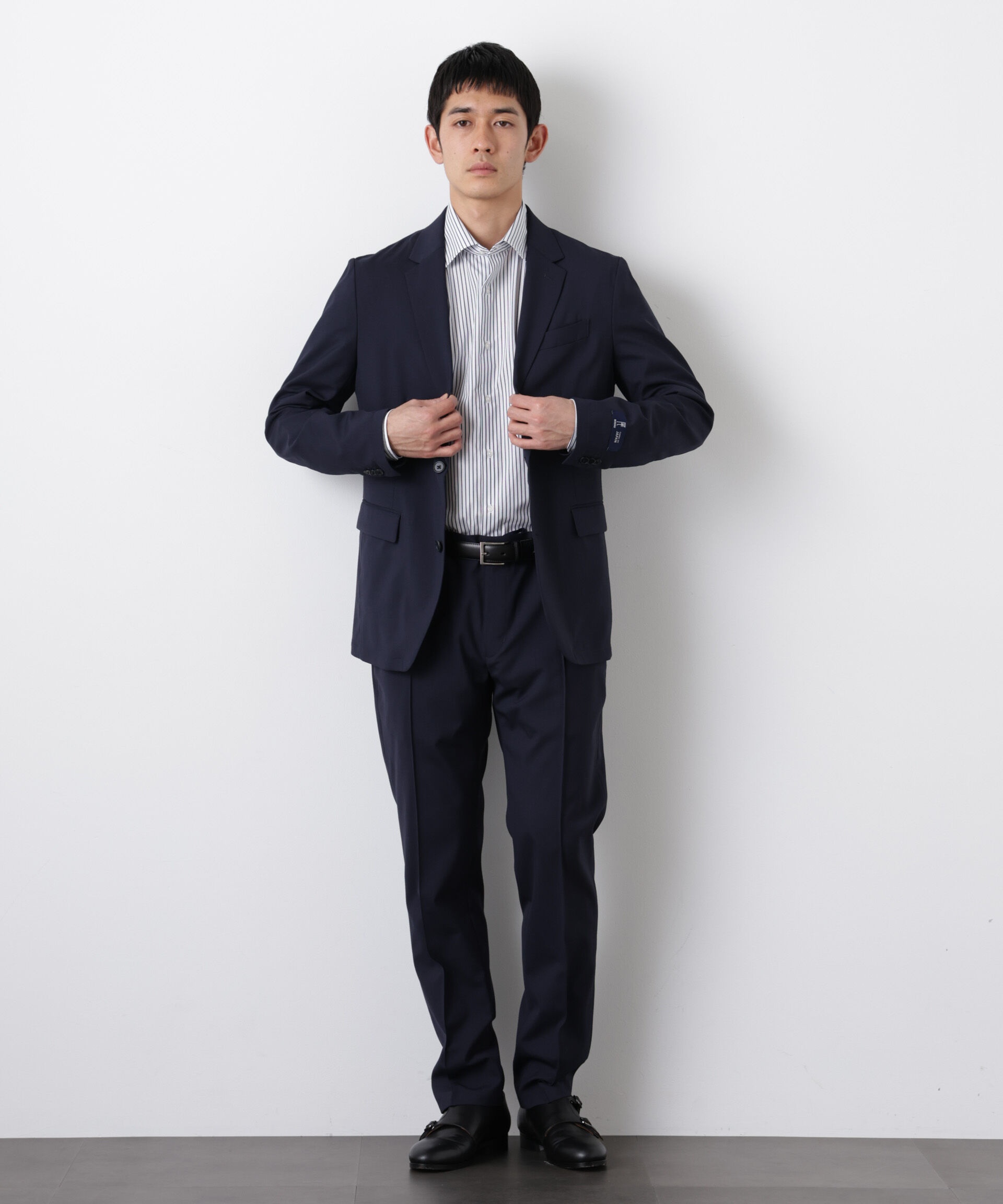 nano･universe「｢DamerinoSelect｣JAPANfabricウールストレッチジャケット（セットアップ可）」|スーツ|