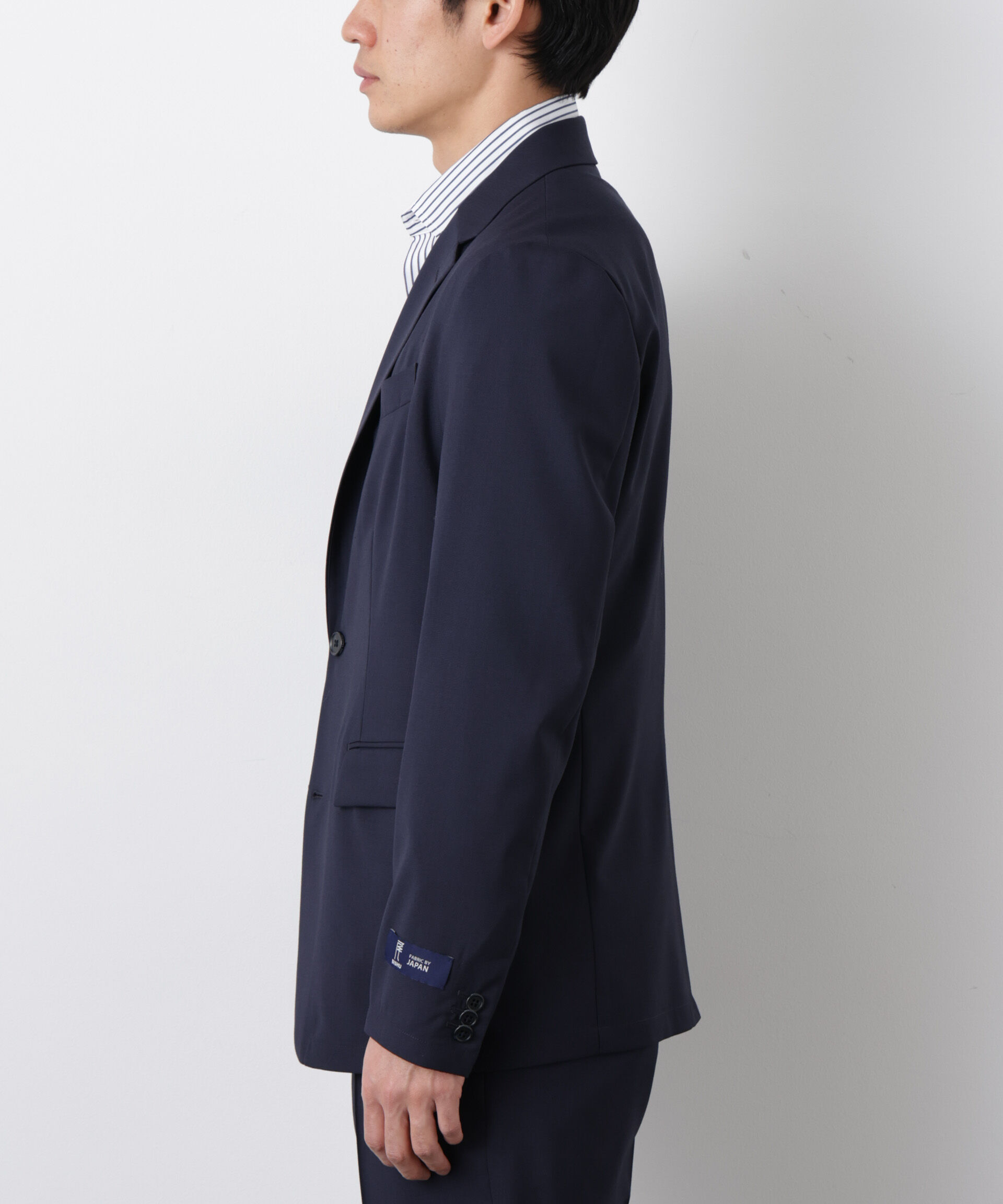 nano･universe「｢DamerinoSelect｣JAPANfabricウールストレッチジャケット（セットアップ可）」|スーツ|