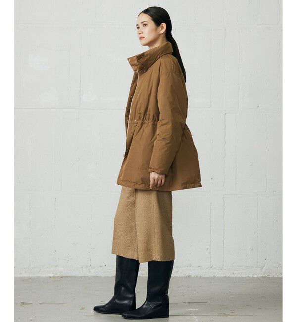 自由区「【カタログ掲載】マイクロタッサーダウンスタンドカラー コート」|ダウン|