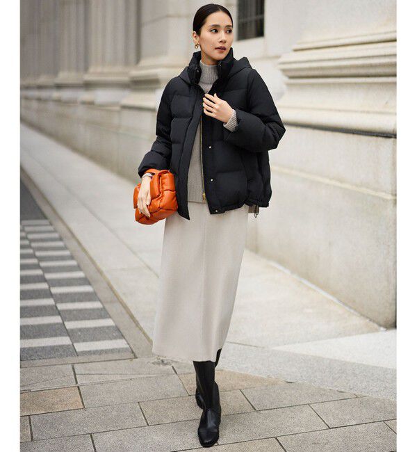 自由区「【WEB限定カラーあり・SHIHOさん着用】マイクロタッサーダウン コートⅡ」|ダウン|