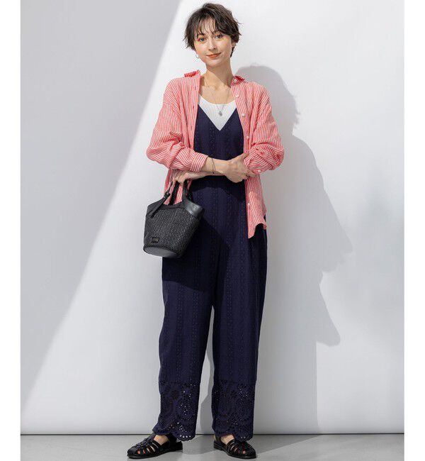 23区「オーガニック リブ タンクトップ」|タンクトップ|