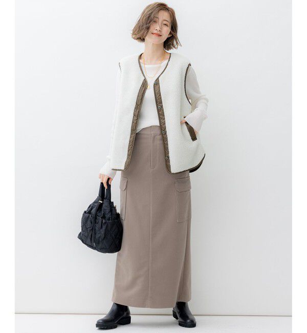 23区「オーガニック リブ タンクトップ」|タンクトップ|