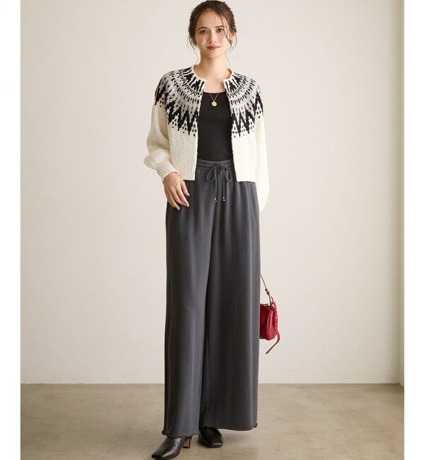 23区「オーガニック リブ タンクトップ」|タンクトップ|