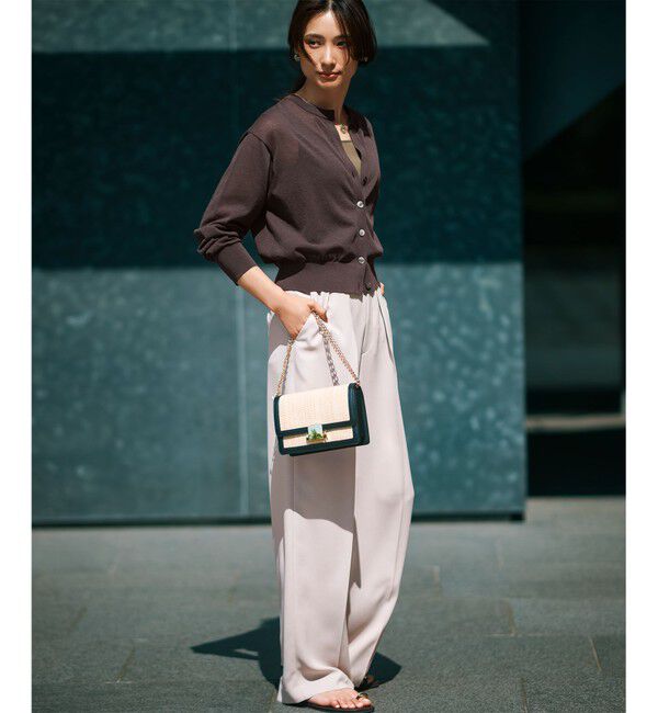 23区「オーガニック リブ タンクトップ」|タンクトップ|