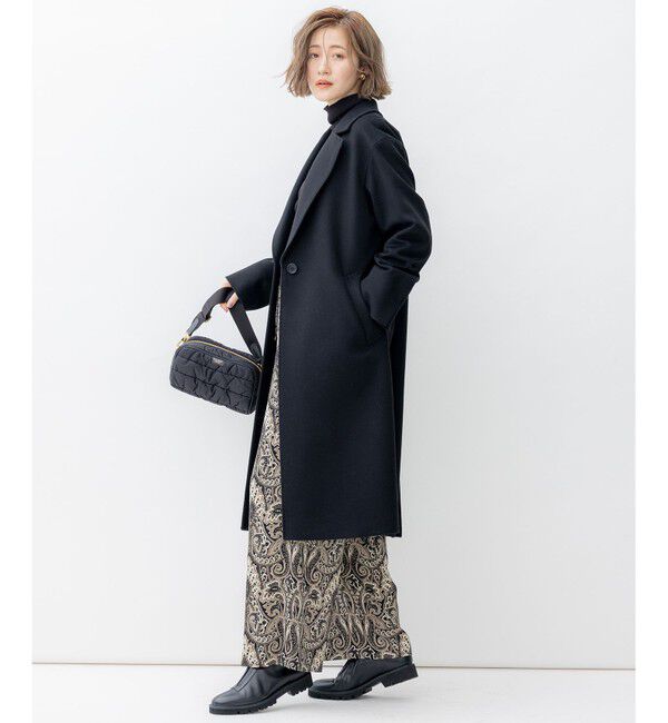 23区「【滝沢眞規子さん着用】ウールカシミヤビーバー チェスター コート」|チェスターコート|