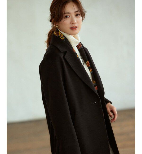 23区「【滝沢眞規子さん着用】ウールカシミヤビーバー チェスター コート」|チェスターコート|