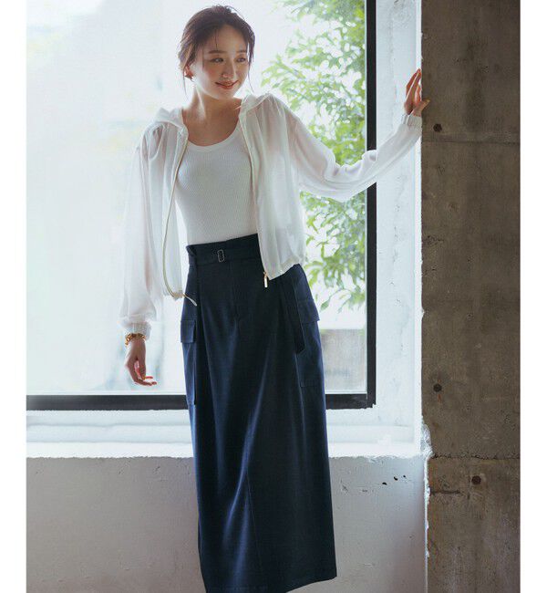 23区「【CLASSY.掲載】コットンリブ タンクトップ」|タンクトップ|