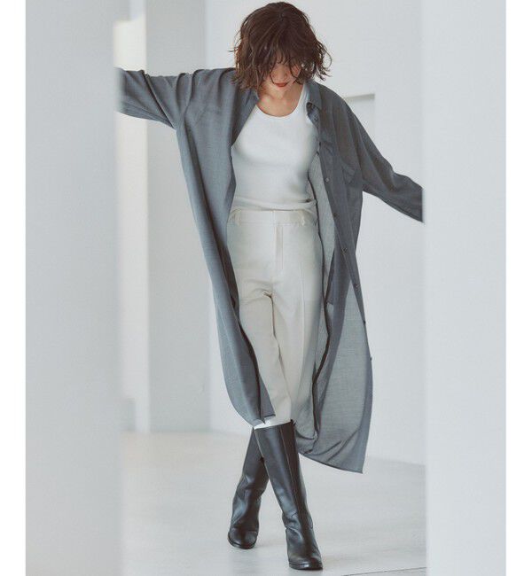 23区「【CLASSY.掲載】コットンリブ タンクトップ」|タンクトップ|