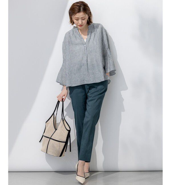 23区「【CLASSY.掲載】コットンリブ タンクトップ」|タンクトップ|