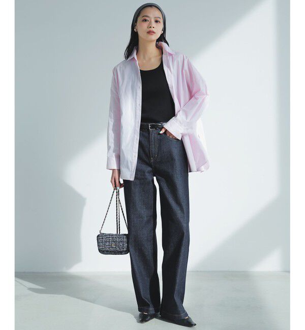 23区「【CLASSY.掲載】コットンリブ タンクトップ」|タンクトップ|