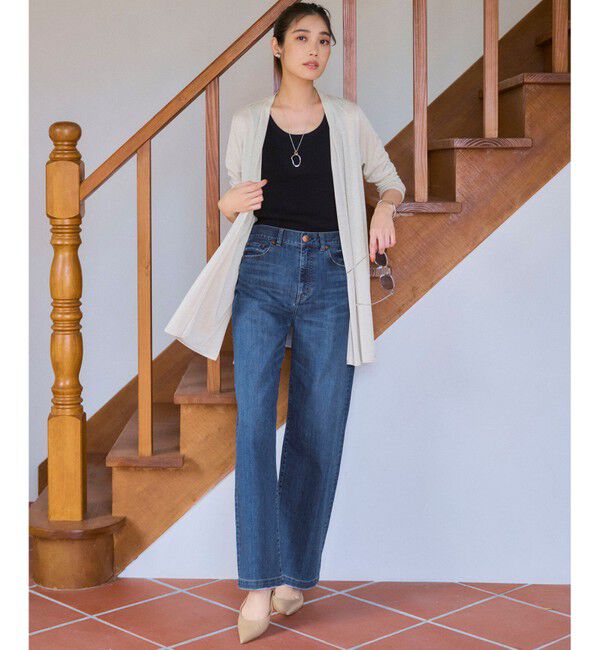 23区「【CLASSY.掲載】コットンリブ タンクトップ」|タンクトップ|