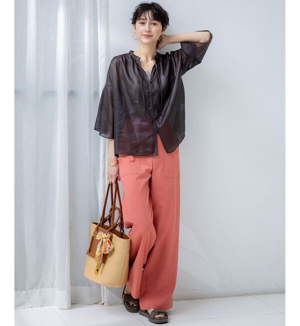 23区「【CLASSY.掲載】コットンリブ タンクトップ」|タンクトップ|