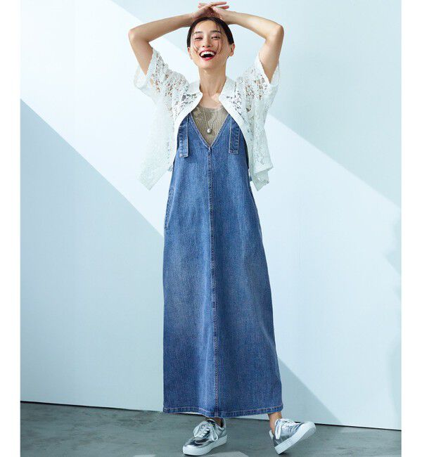 23区「【CLASSY.掲載】コットンリブ タンクトップ」|タンクトップ|