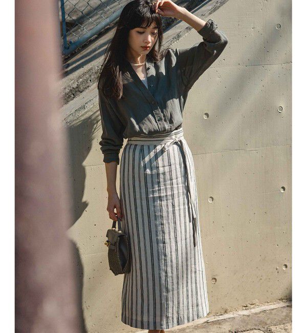 23区「【CLASSY.掲載】コットンリブ タンクトップ」|タンクトップ|