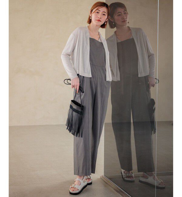 23区「【CLASSY.掲載】コットンリブ タンクトップ」|タンクトップ|