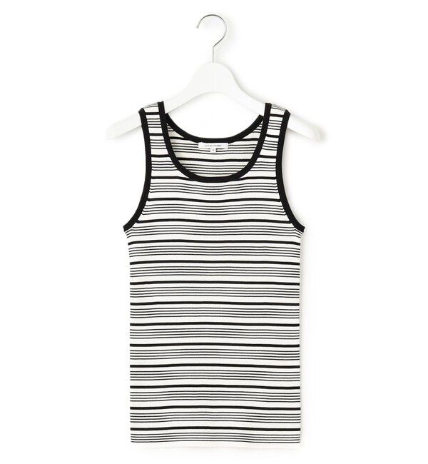 23区「【CLASSY.掲載】コットンリブ タンクトップ」|タンクトップ|