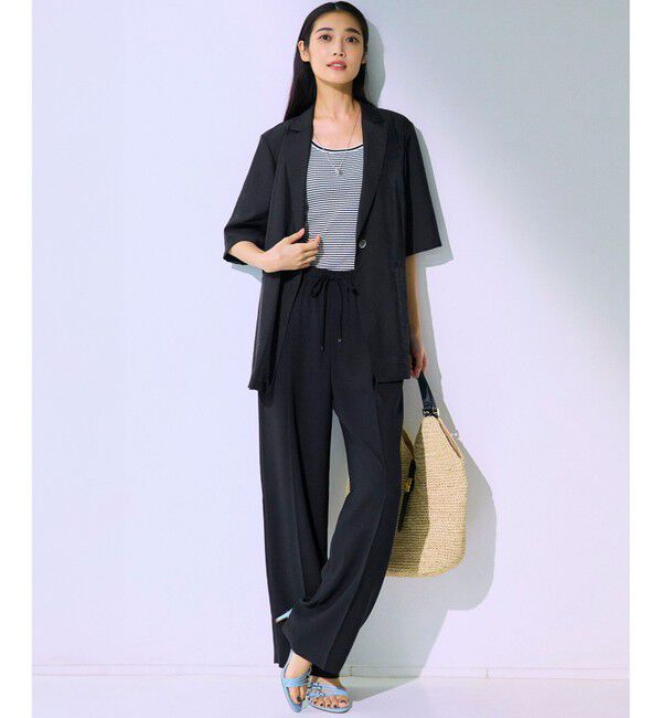 23区「【CLASSY.掲載】コットンリブ タンクトップ」|タンクトップ|