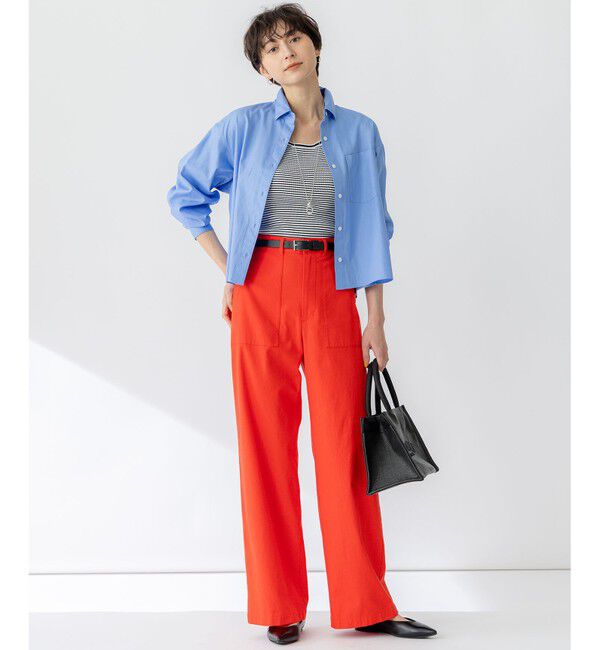 23区「【CLASSY.掲載】コットンリブ タンクトップ」|タンクトップ|