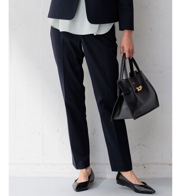 23区「【セットアップ対応】モクロディ テーパード パンツ」|その他|ネイビー系