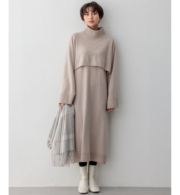 23区「カシミヤ チェック ストール」|ストール|