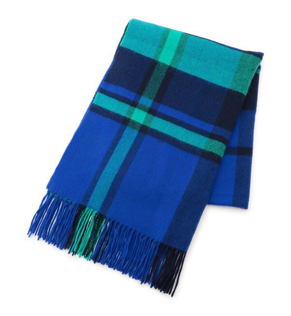 23区「カシミヤ チェック ストール」|ストール|