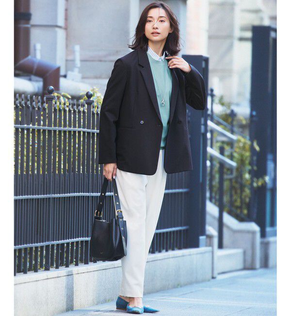 23区「【セットアップ対応/洗える】ライトクロス コクーン パンツ」|その他|