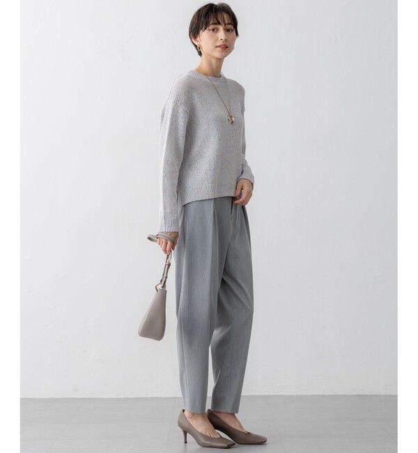 23区「【セットアップ対応/洗える】ライトクロス コクーン パンツ」|その他|