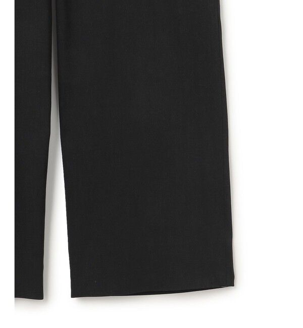 23区「【洗える】リネンレーヨンストレッチ ドロスト ワイド パンツ」|その他|